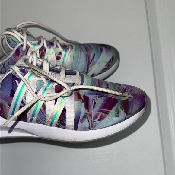 Adidas Abstract Purple and Blue Sneakers - Picture 2 of 6